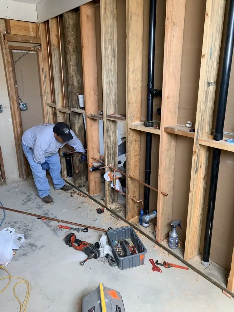 Commercial rough-in plumbing for Gas Line Repair in Vaucluse